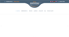 Desktop Screenshot of bonporteau.fr